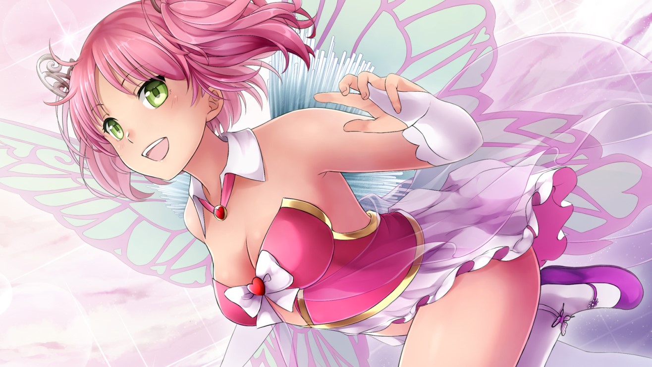 HuniePop 2 character interface and puzzle board